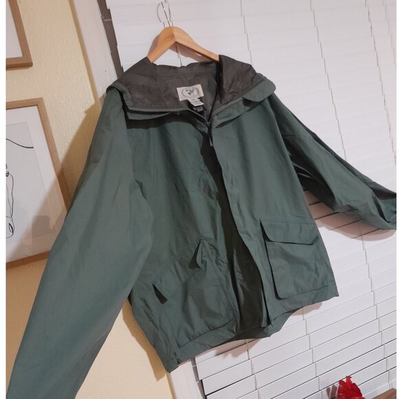 SOLD🔴🔴🔴🔴🔴🔴Vintage L.L Bean Gore-Tex Fly Fishing 2 Pocket Hooded Jacket XL - Picture 4 of 9